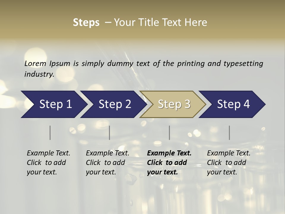 Pharmaceutical Biotechnology Technology PowerPoint Template