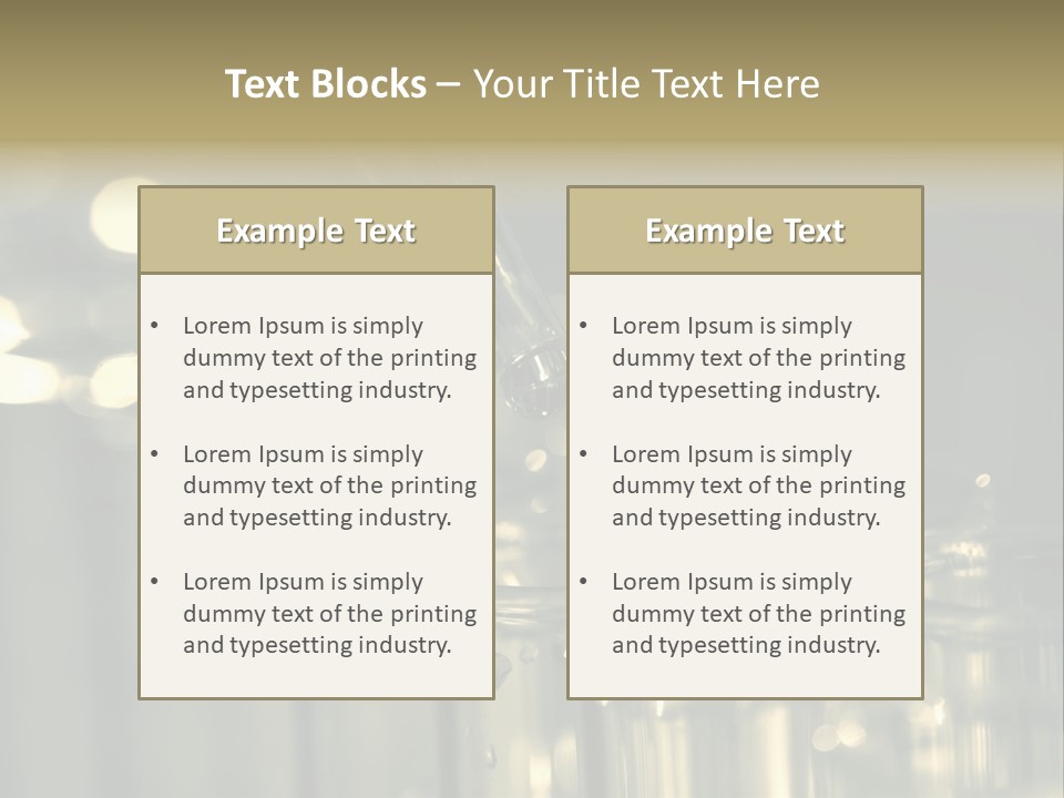 Pharmaceutical Biotechnology Technology PowerPoint Template