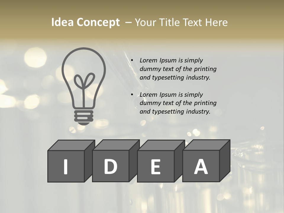 Pharmaceutical Biotechnology Technology PowerPoint Template
