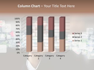 User Laptop Navigation PowerPoint Template