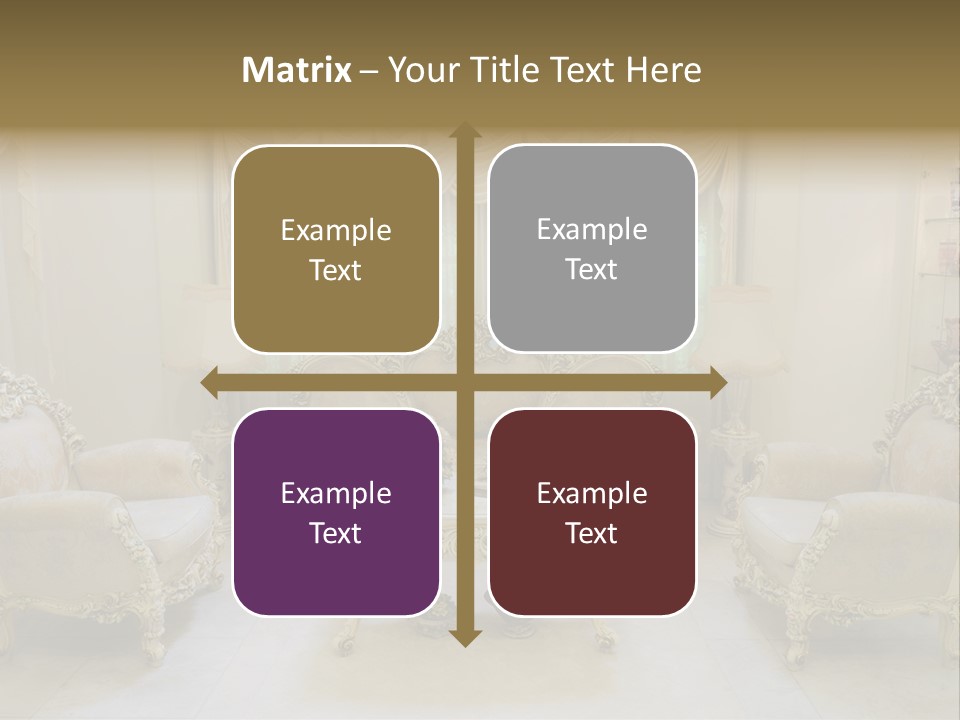 Seat Classic Furnishings PowerPoint Template
