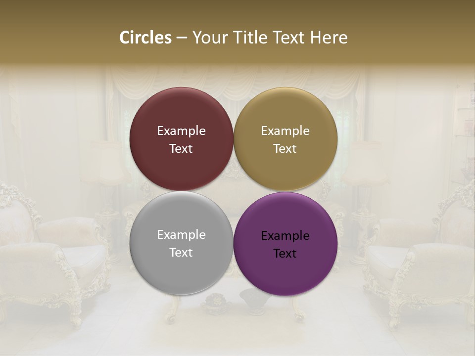 Seat Classic Furnishings PowerPoint Template