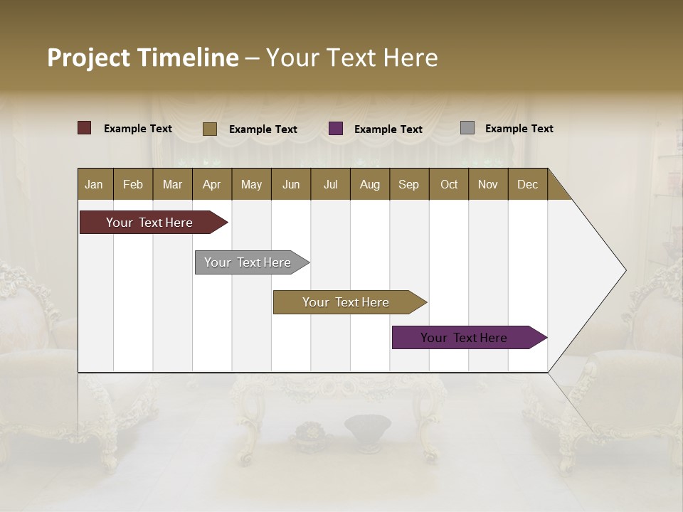 Seat Classic Furnishings PowerPoint Template