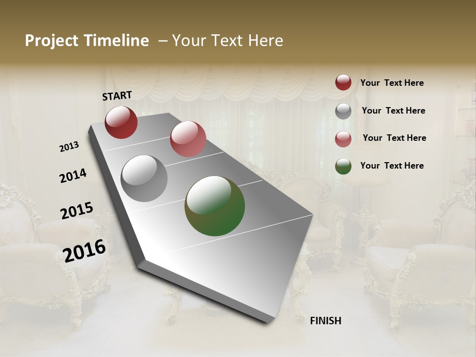 Seat Classic Furnishings PowerPoint Template
