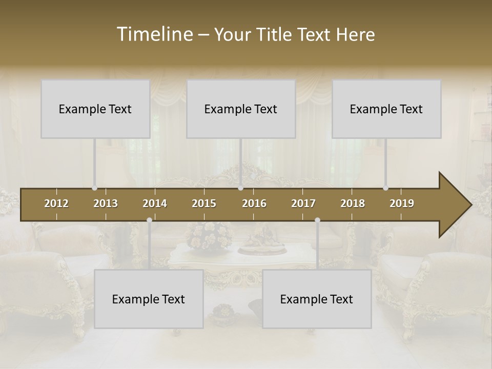 Seat Classic Furnishings PowerPoint Template