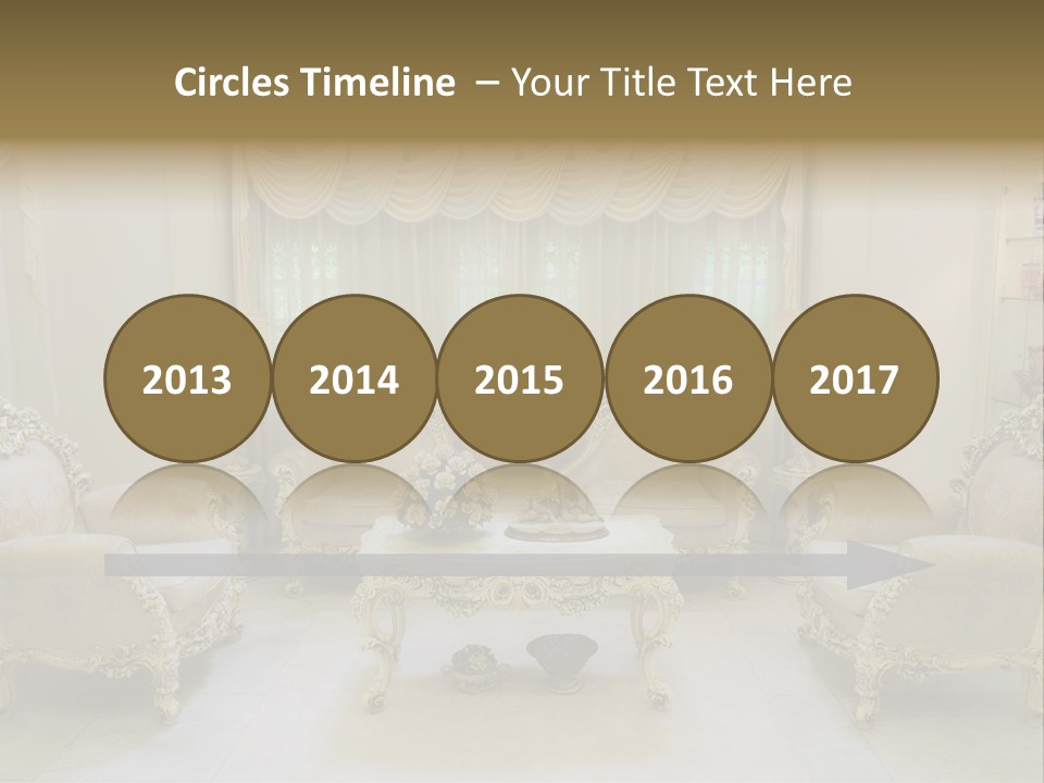 Seat Classic Furnishings PowerPoint Template