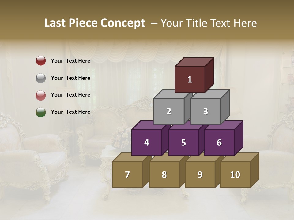 Seat Classic Furnishings PowerPoint Template