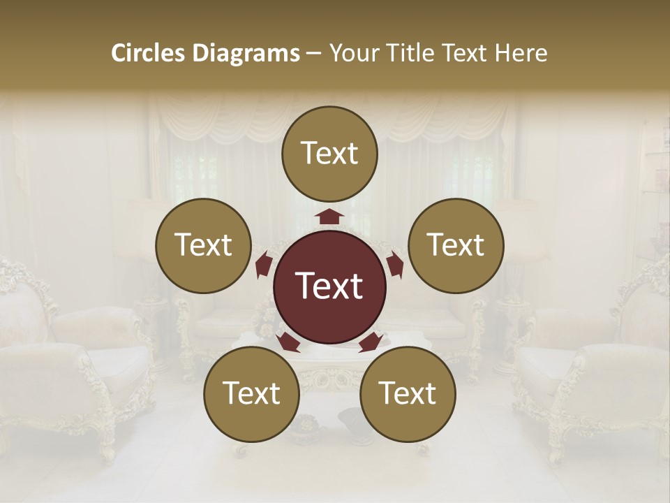 Seat Classic Furnishings PowerPoint Template