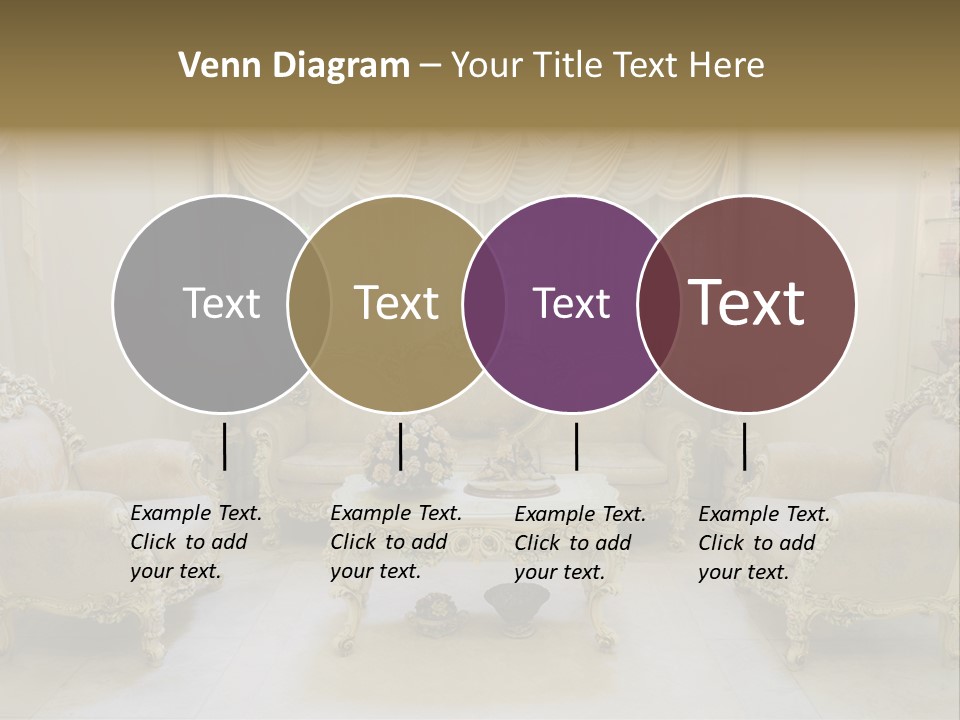 Seat Classic Furnishings PowerPoint Template