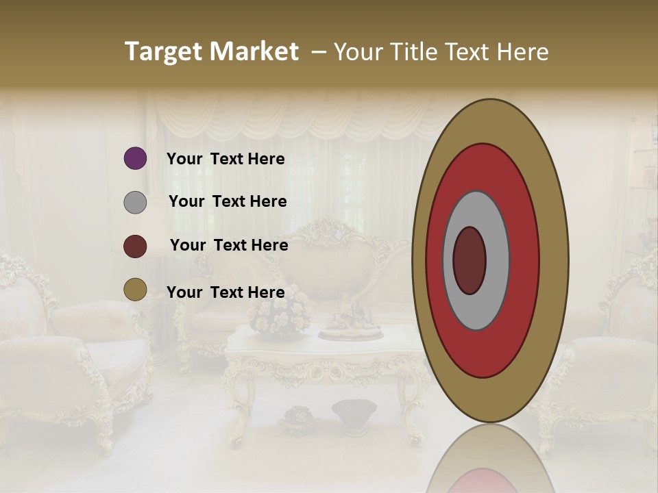 Seat Classic Furnishings PowerPoint Template