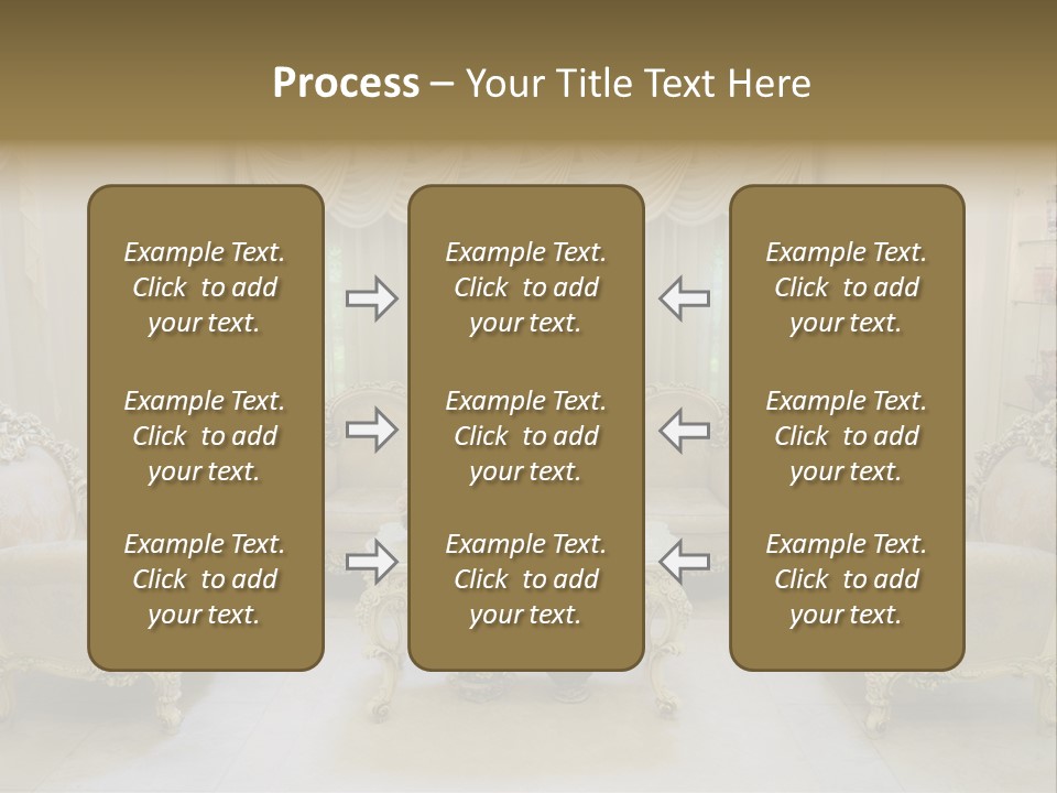 Seat Classic Furnishings PowerPoint Template