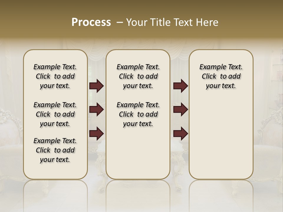 Seat Classic Furnishings PowerPoint Template