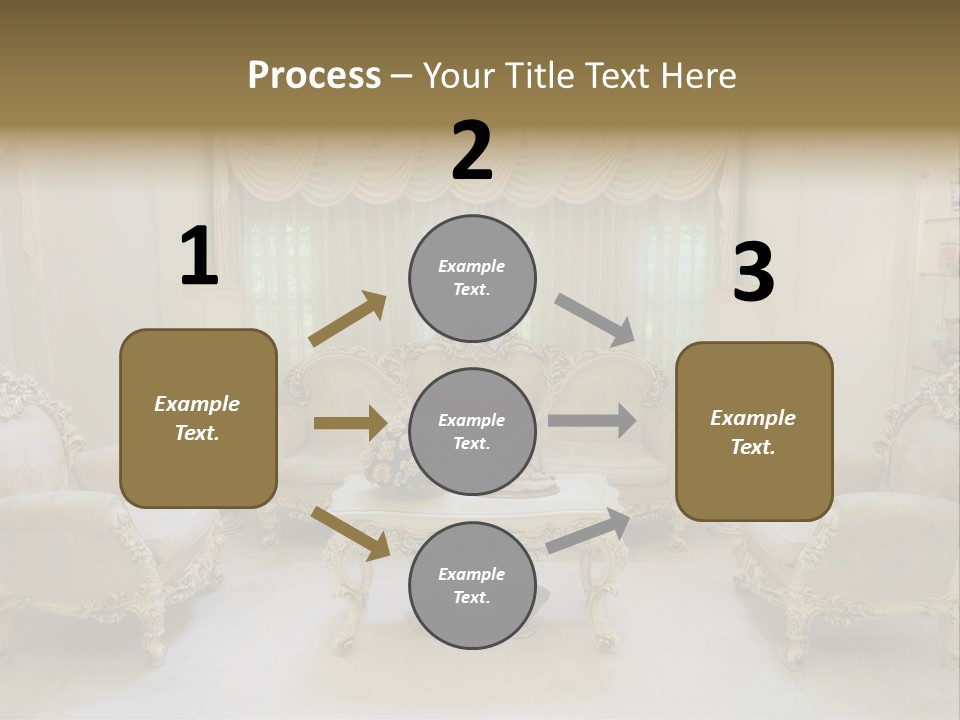 Seat Classic Furnishings PowerPoint Template