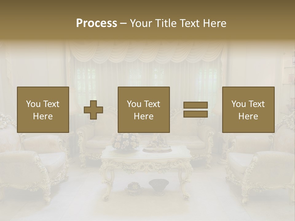 Seat Classic Furnishings PowerPoint Template