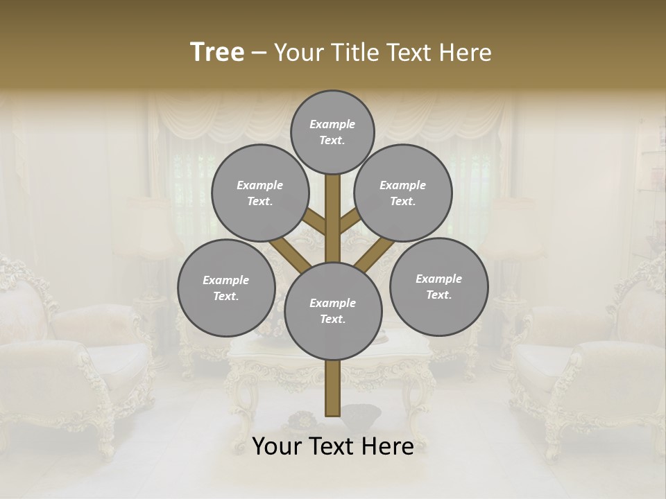 Seat Classic Furnishings PowerPoint Template