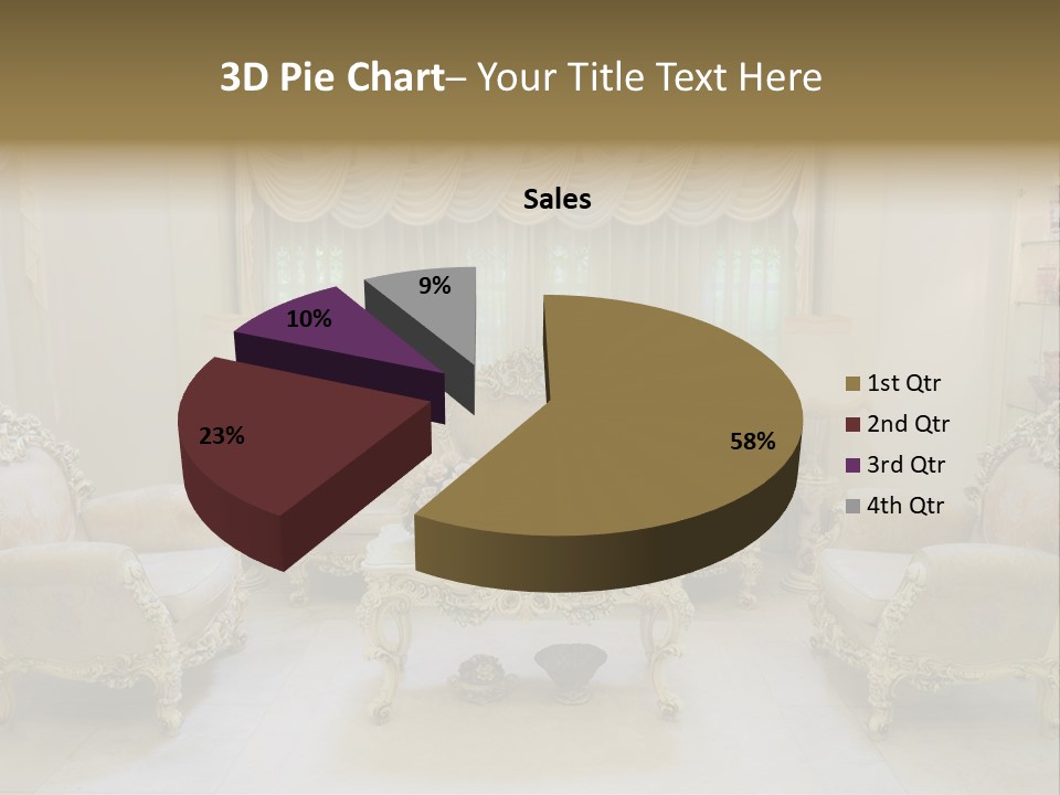 Seat Classic Furnishings PowerPoint Template