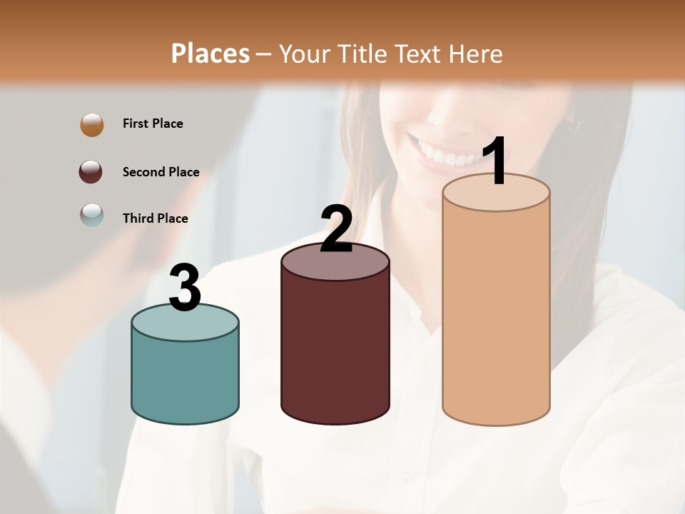 Businesspeople Square Businessteam PowerPoint Template