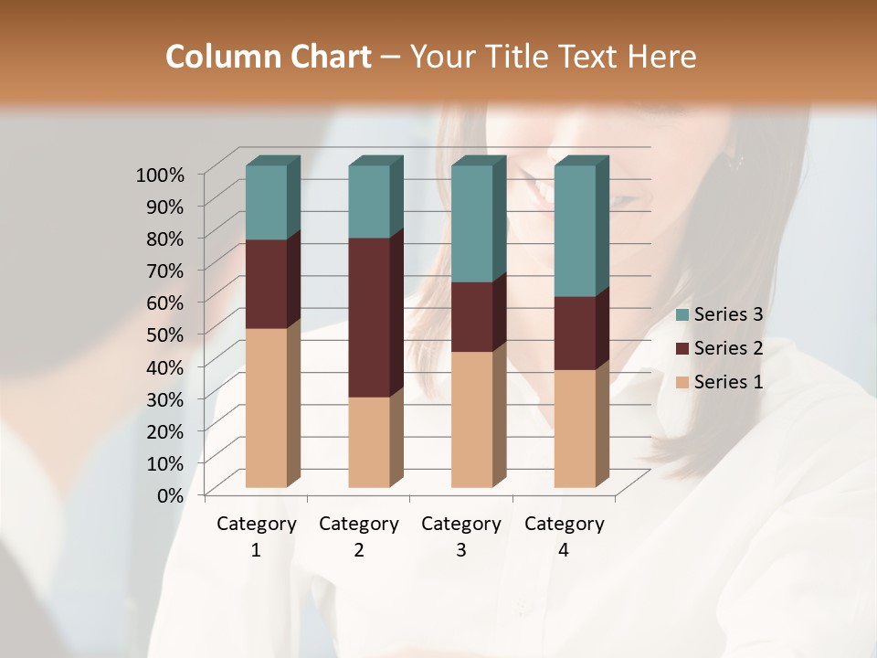 Businesspeople Square Businessteam PowerPoint Template