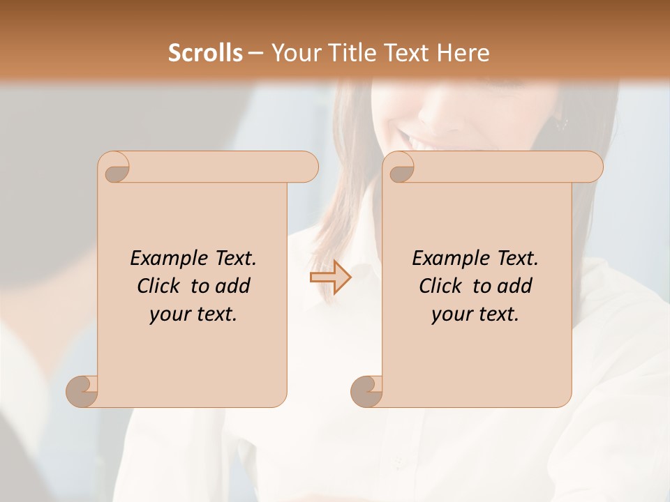 Businesspeople Square Businessteam PowerPoint Template