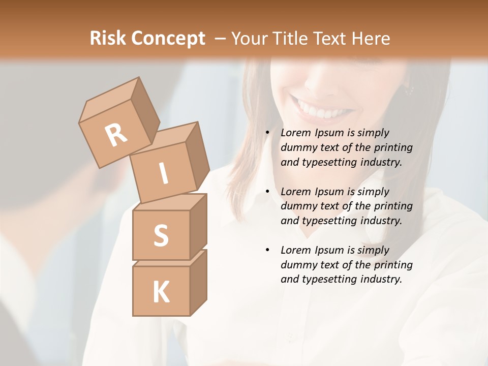 Businesspeople Square Businessteam PowerPoint Template