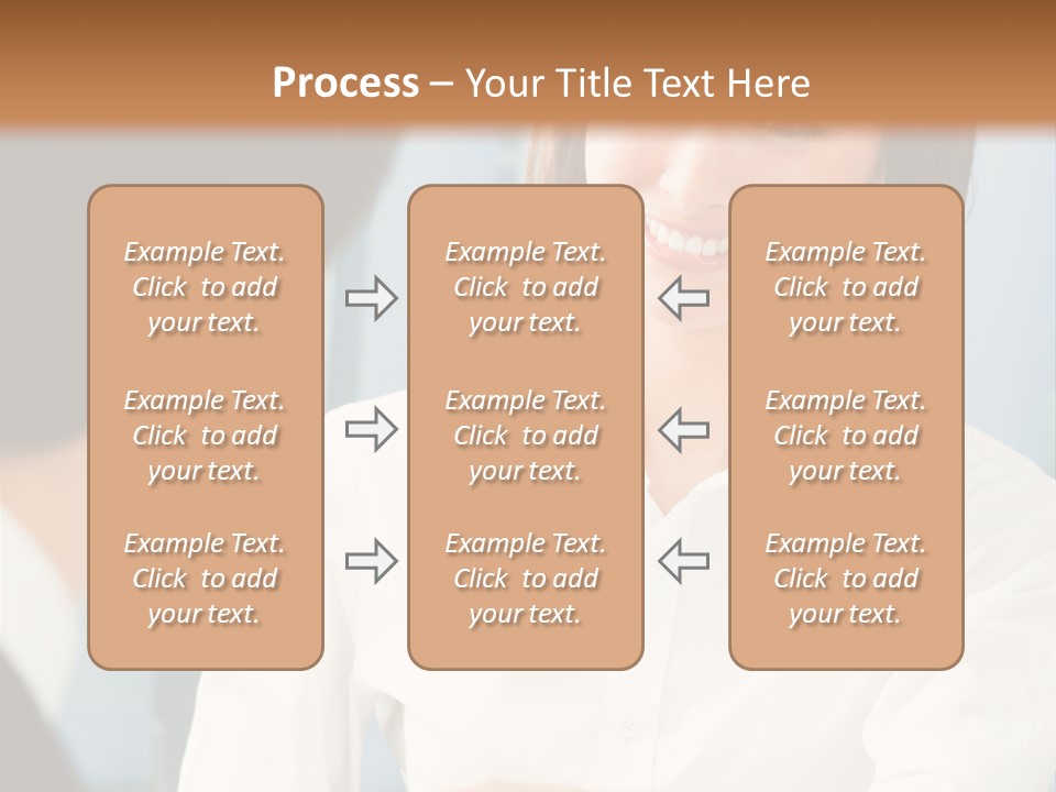 Businesspeople Square Businessteam PowerPoint Template
