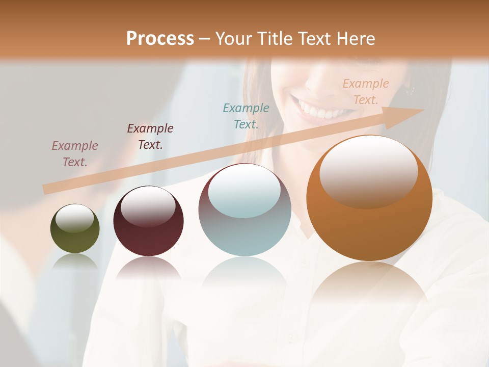 Businesspeople Square Businessteam PowerPoint Template