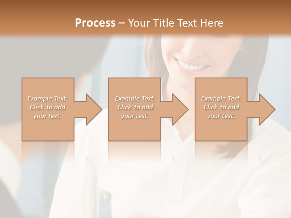 Businesspeople Square Businessteam PowerPoint Template