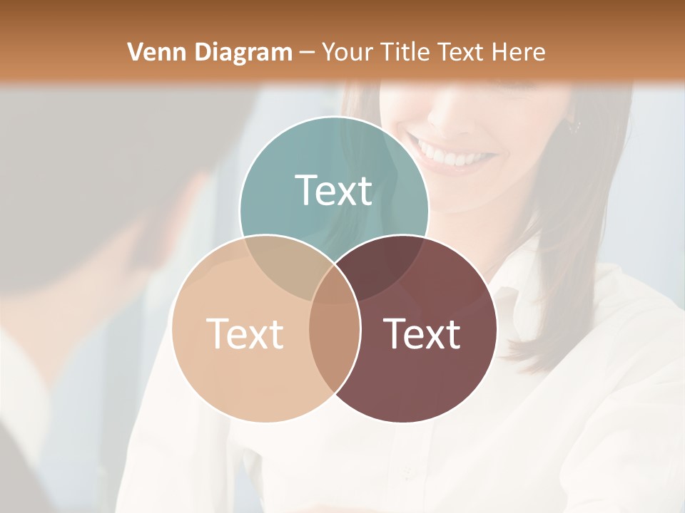 Businesspeople Square Businessteam PowerPoint Template