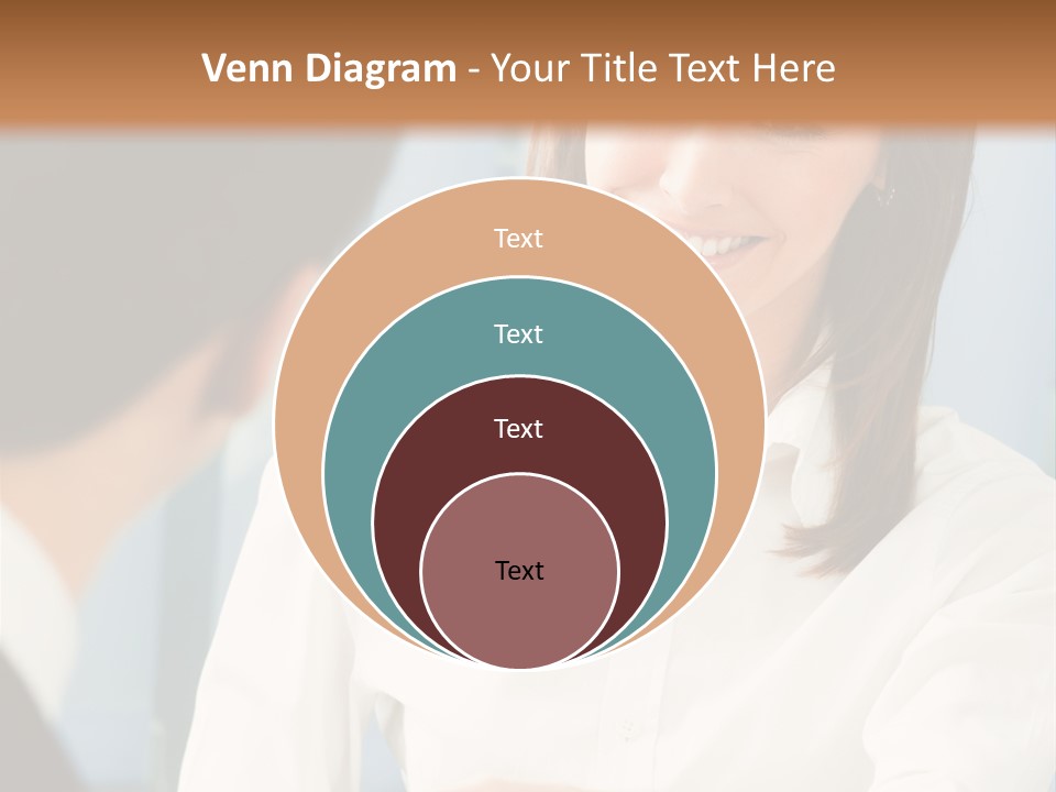 Businesspeople Square Businessteam PowerPoint Template