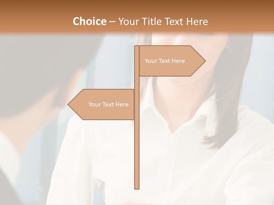 Businesspeople Square Businessteam PowerPoint Template