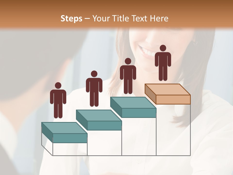 Businesspeople Square Businessteam PowerPoint Template