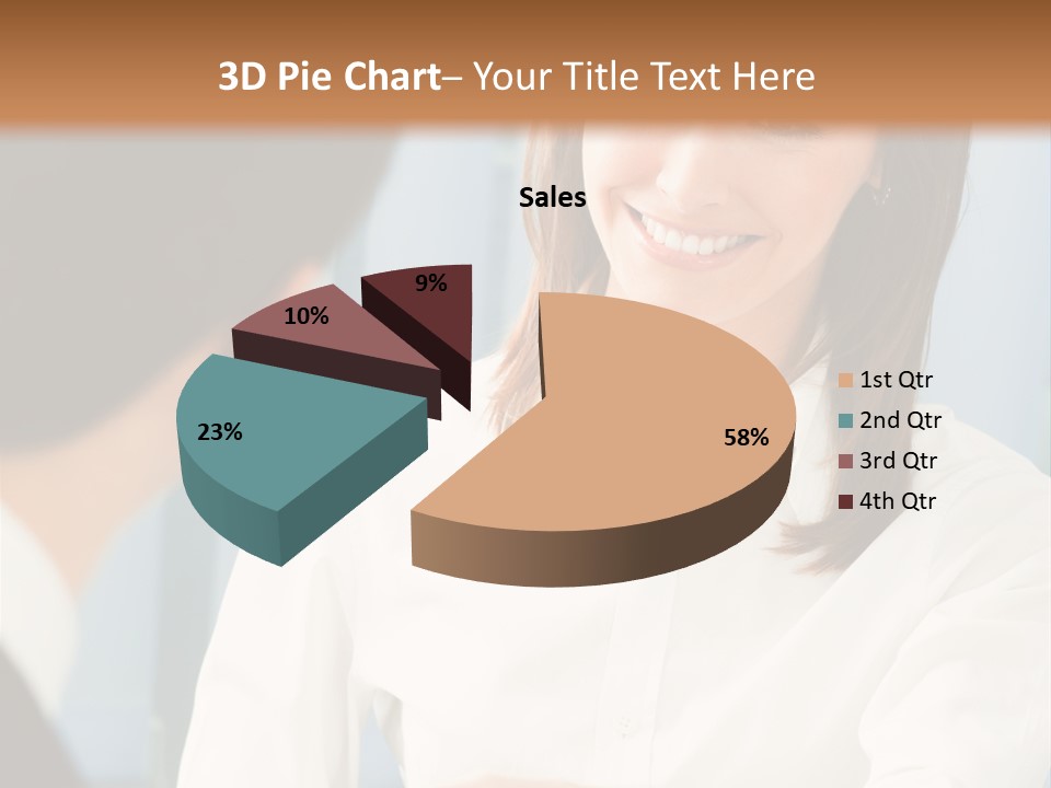 Businesspeople Square Businessteam PowerPoint Template