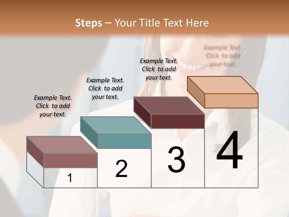 Businesspeople Square Businessteam PowerPoint Template