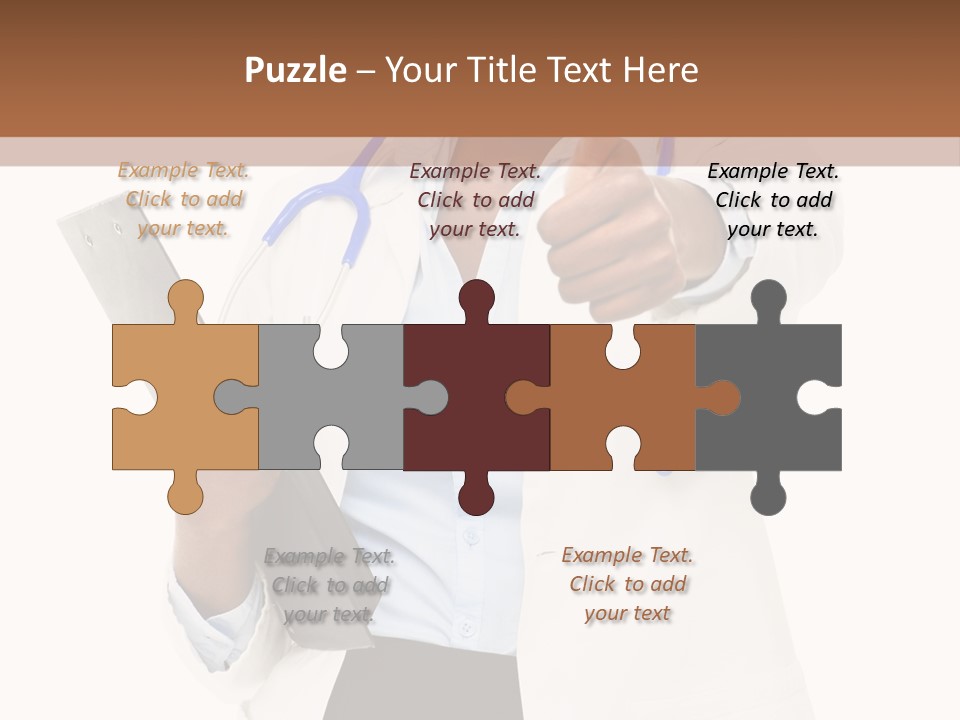 Health Medical Happiness PowerPoint Template