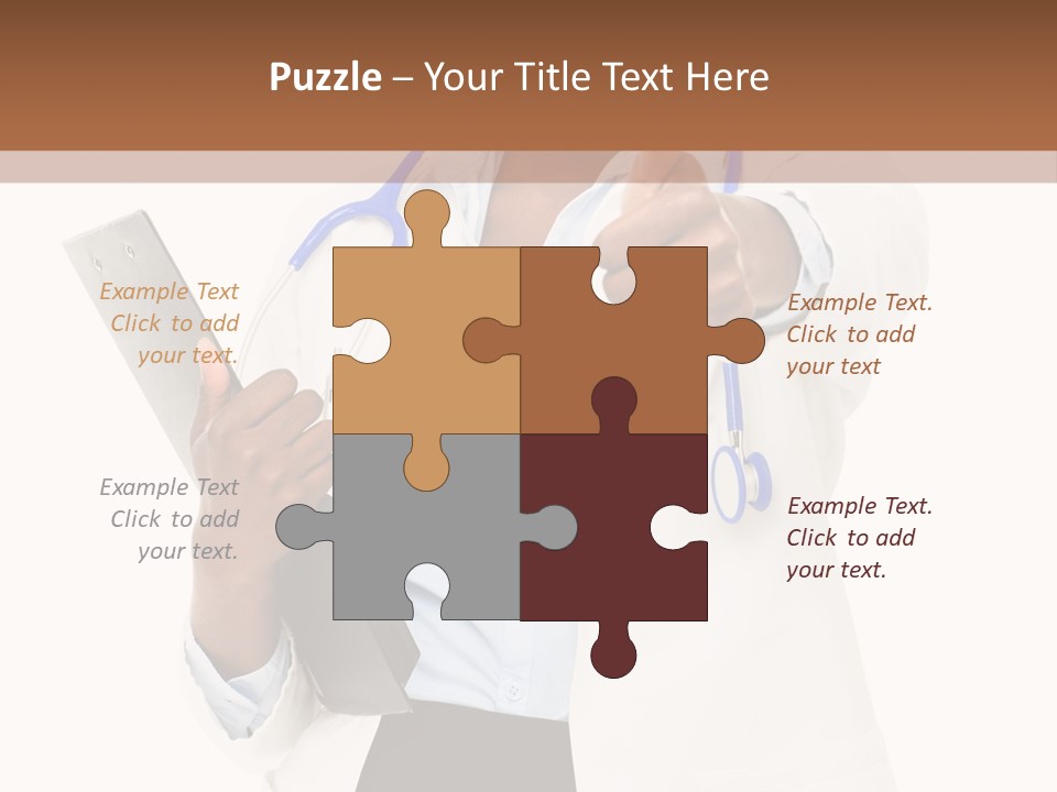 Health Medical Happiness PowerPoint Template