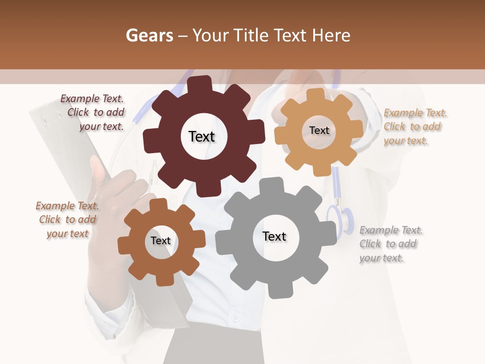Health Medical Happiness PowerPoint Template