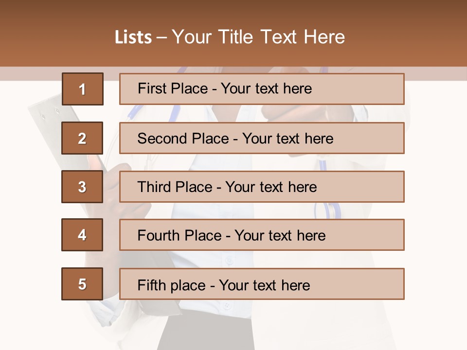 Health Medical Happiness PowerPoint Template