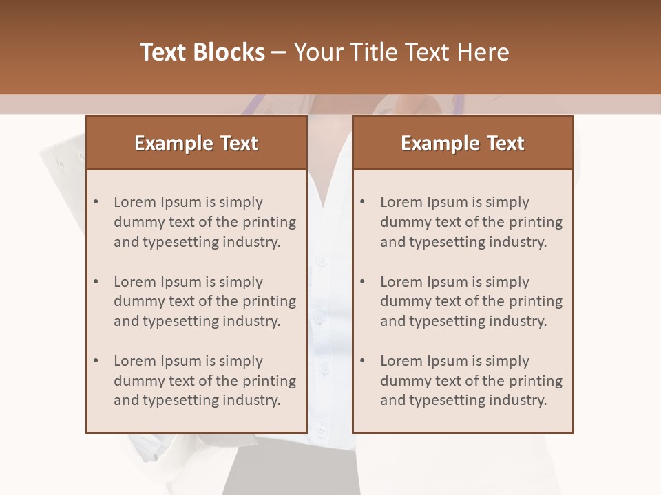 Health Medical Happiness PowerPoint Template