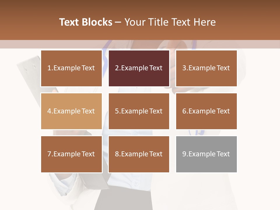 Health Medical Happiness PowerPoint Template
