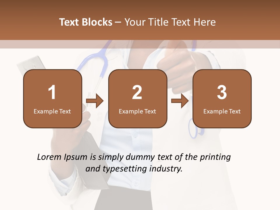 Health Medical Happiness PowerPoint Template