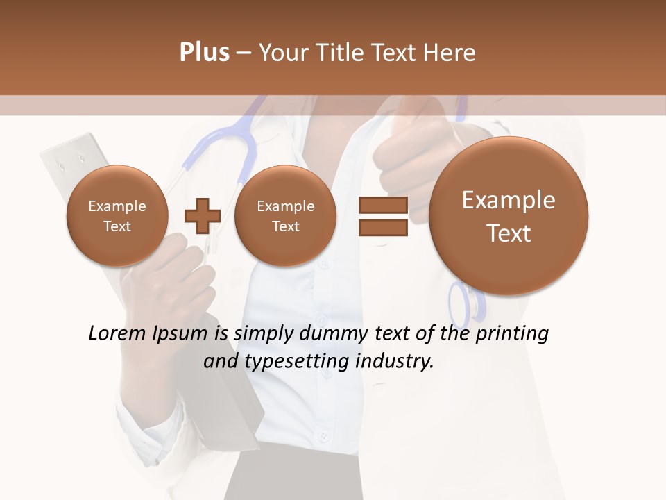 Health Medical Happiness PowerPoint Template
