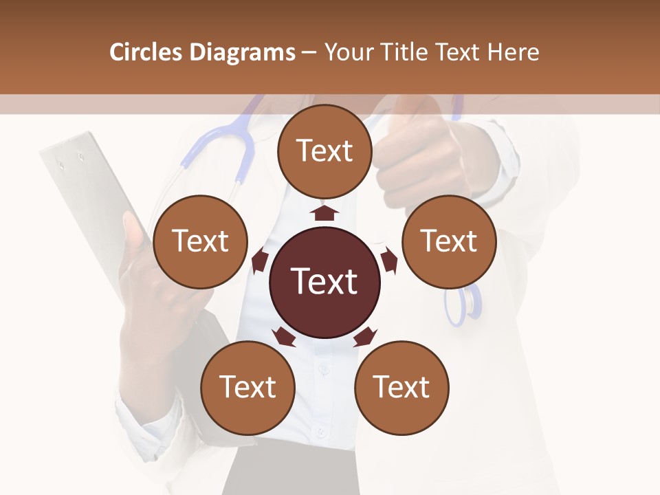 Health Medical Happiness PowerPoint Template