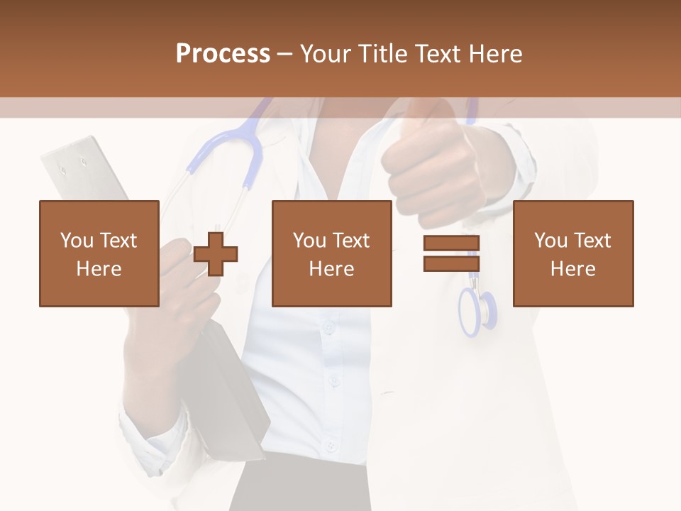 Health Medical Happiness PowerPoint Template