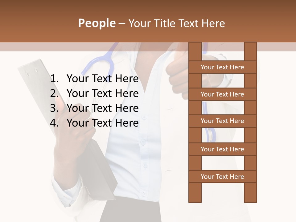 Health Medical Happiness PowerPoint Template