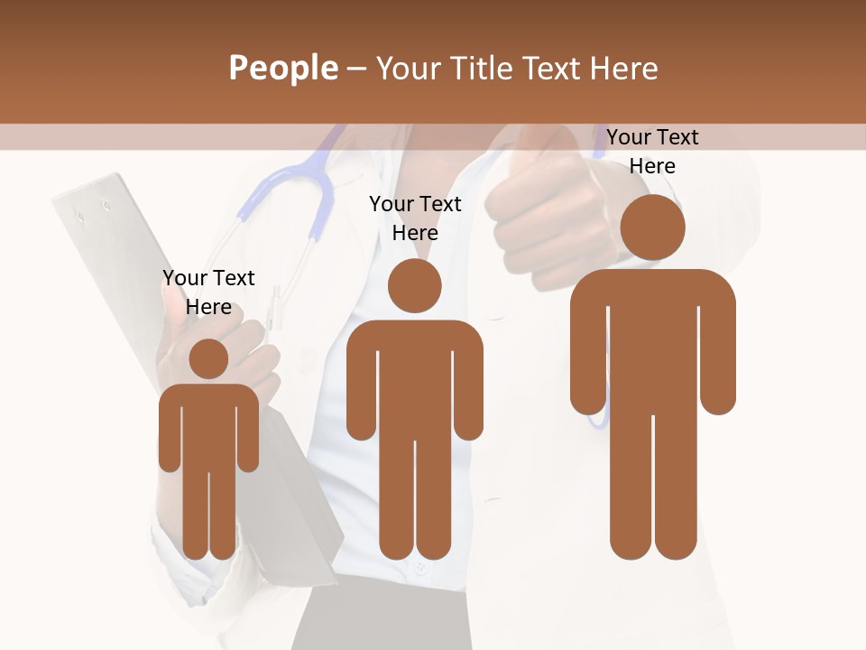 Health Medical Happiness PowerPoint Template