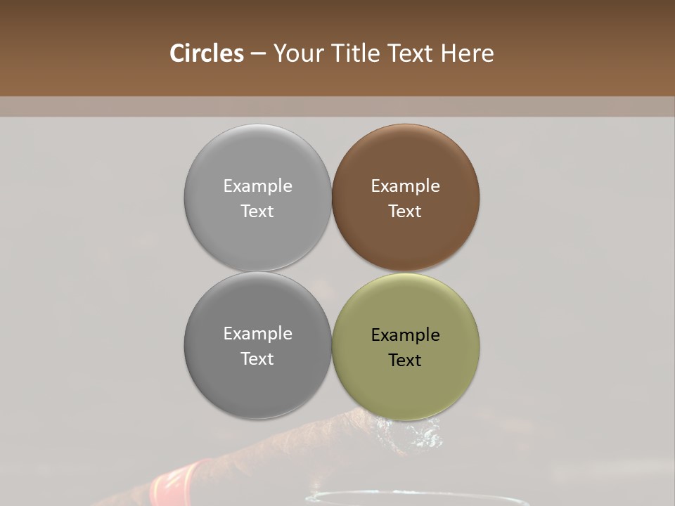 Rustic Wood Cuban PowerPoint Template