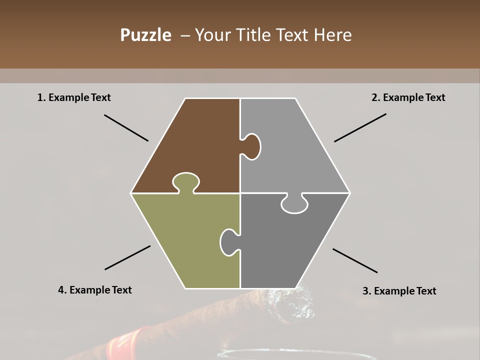 Rustic Wood Cuban PowerPoint Template