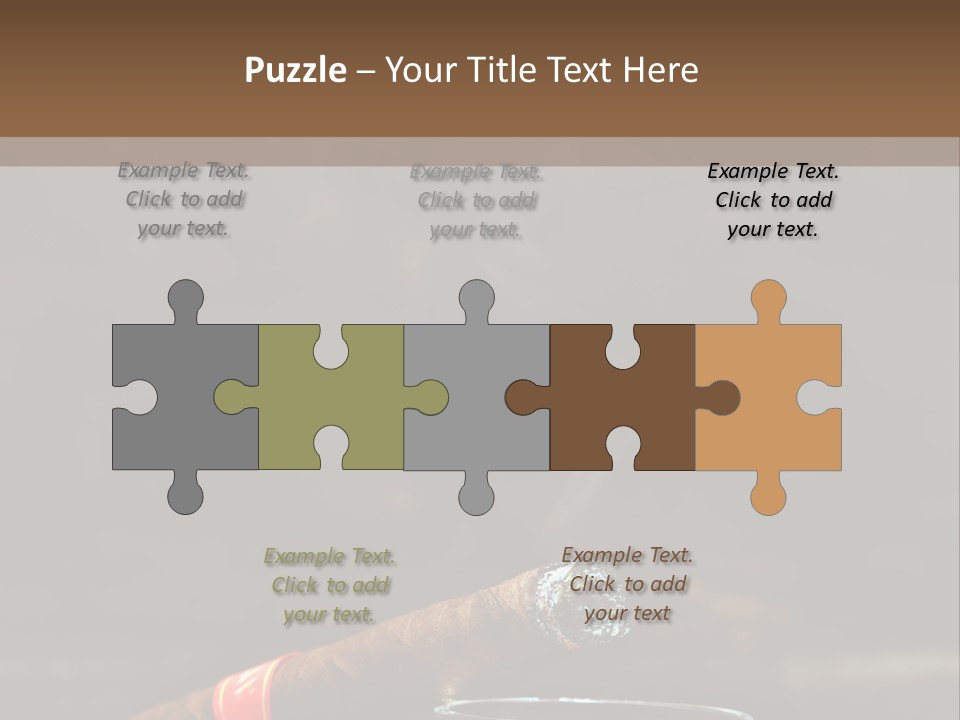 Rustic Wood Cuban PowerPoint Template