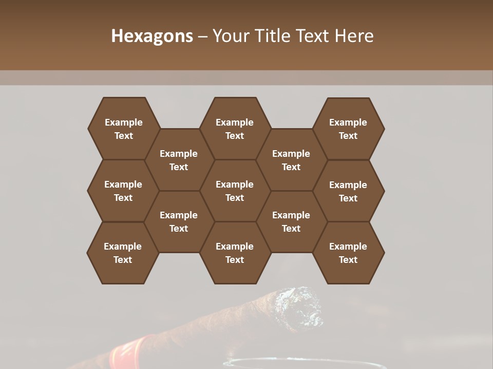 Rustic Wood Cuban PowerPoint Template