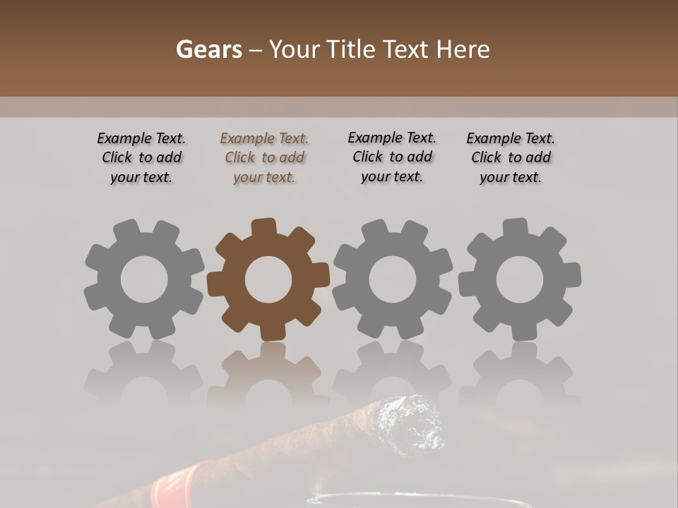 Rustic Wood Cuban PowerPoint Template